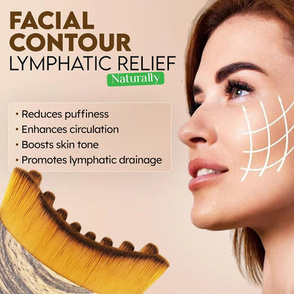 Lume Lymphatic Face Contour Brush